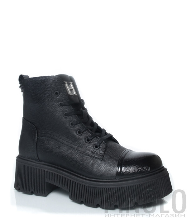 Кожаные ботинки HELENA SORETTI 7700-2532 черные