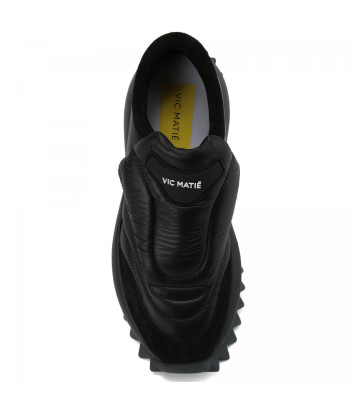 Дутые кроссовки VIC MATIE 1F2102D на платформе черные