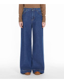 Широкие джинсы WEEKEND Max Mara 5186024206007 синие