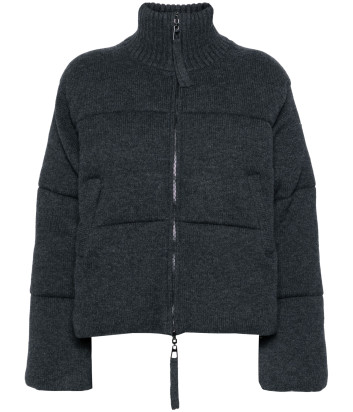 Двухсторонний пуховик P.A.R.O.S.H. LAST D490575 из шерсти серый