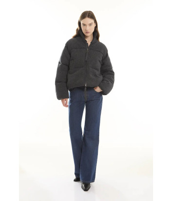 Двухсторонний пуховик P.A.R.O.S.H. LAST D490575 из шерсти серый