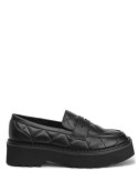 Женские лоферы TOSCA BLU SF2433S364 в стеганой коже черные