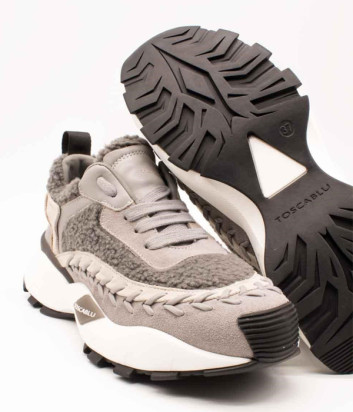 Женские кроссовки TOSCA BLU SF2409S090 комбинированные серые