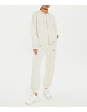 Женский спортивный костюм EA7 Emporio Armani 6DTM08-6DTP61 TJZBZ молочный