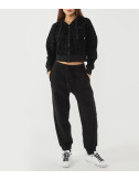 Женский костюм EA7 Emporio Armani 7W000007-7W000008 AF10195 с принтом черный