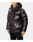 Мужской пуховик EA7 Emporio Armani 6DPB31 PN2MZ черный