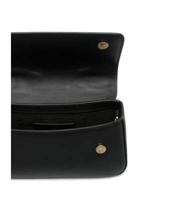 Маленькая сумочка KARL LAGERFELD 246W3079 с декоративной ручкой черная