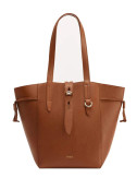 Кожаная сумка-тоут FURLA Net M BZT0FUAHSF00003B00 коричневая
