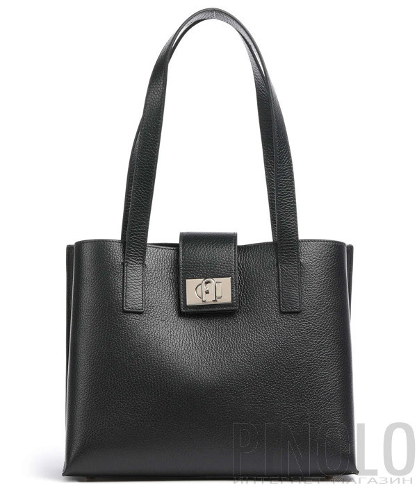 Кожаная сумка-тоут FURLA 1927 M WB01098HSF000O6000 черная