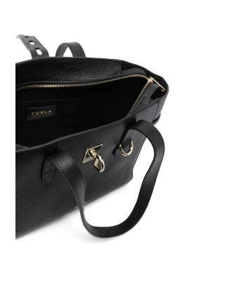 Кожаная сумка-тоут FURLA Net S WB00952HSF000O6000 черная