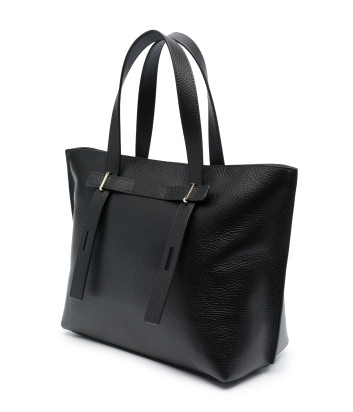 Кожаная сумка-шоппер FURLA Giove M WB01108HSF000O6000 черная
