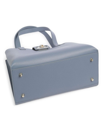 Кожаная сумка-тоут FURLA 1927 M WB01098HSF000AR300 голубая