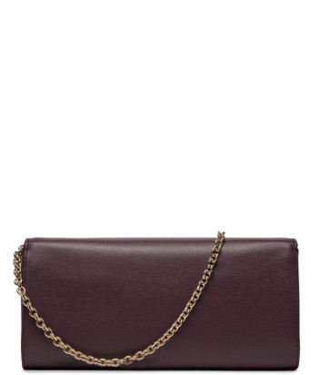 Сумка-клатч на цепочке FURLA Flow Mini WE00518BX20452516S бордовая