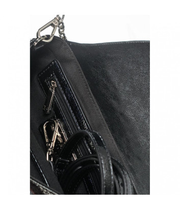 Сумка-клатч на цепочке ERMANNO SCERVINO 12401771 черная