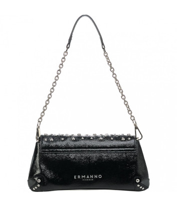 Сумка-клатч на цепочке ERMANNO SCERVINO 12401771 черная