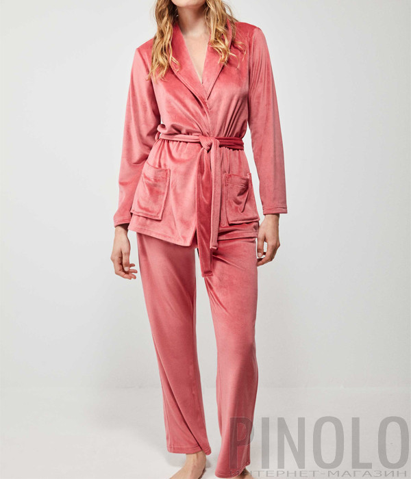 Женская пижама GISELA 2/20196 малиновая Женская пижама GISELA 2/20196 малиновая