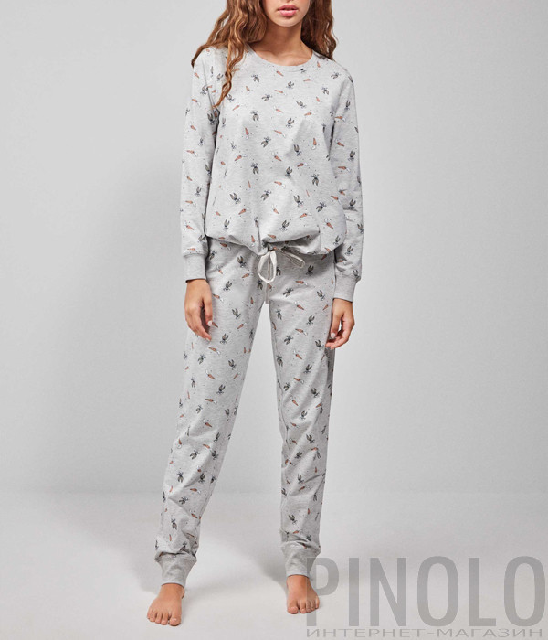 Женская пижама GISELA 2/20236 принт Bugs Bunny