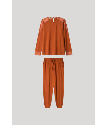 Женская пижама GISELA 2/20177 терракотовая Женская пижама GISELA 2/20177 терракотовая