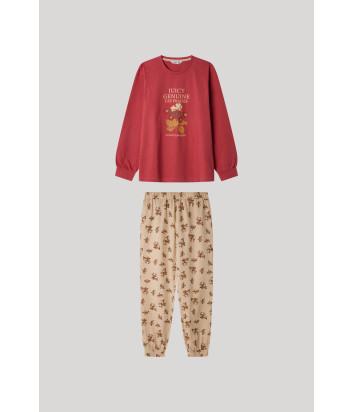 Женская пижама GISELA 2/20203 малиновая