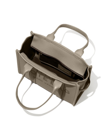 Сумка MARC JACOBS The Leather Large Tote Bag H020L01FA21055 серо-бежевая