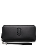 Кожаное портмоне MARC JACOBS The Covered J Marc 2P4SMP013S02001 на молнии черное
