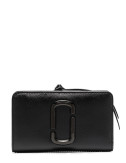Кожаный кошелек MARC JACOBS The Snapshot M0014528001 на молнии черный