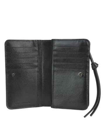 Кожаный кошелек MARC JACOBS The Snapshot M0014528001 на молнии черный