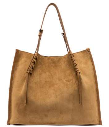 Замшевая сумка GIANNI CHIARINI DORY 11307 рыже-коричневая