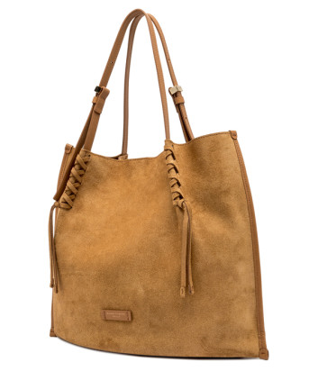 Замшевая сумка GIANNI CHIARINI DORY 11307 рыже-коричневая