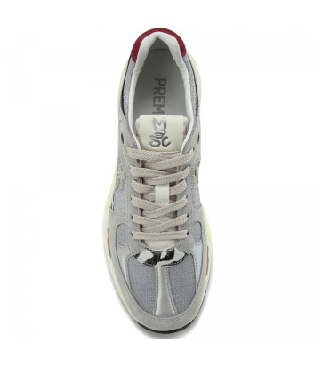 Женские кроссовки PREMIATA Mase 7121 серые с принтом Женские кроссовки PREMIATA Mase 7121 серые с принтом