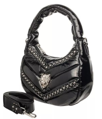 Стеганная сумка PLEIN SPORT 2110254 с декором черная