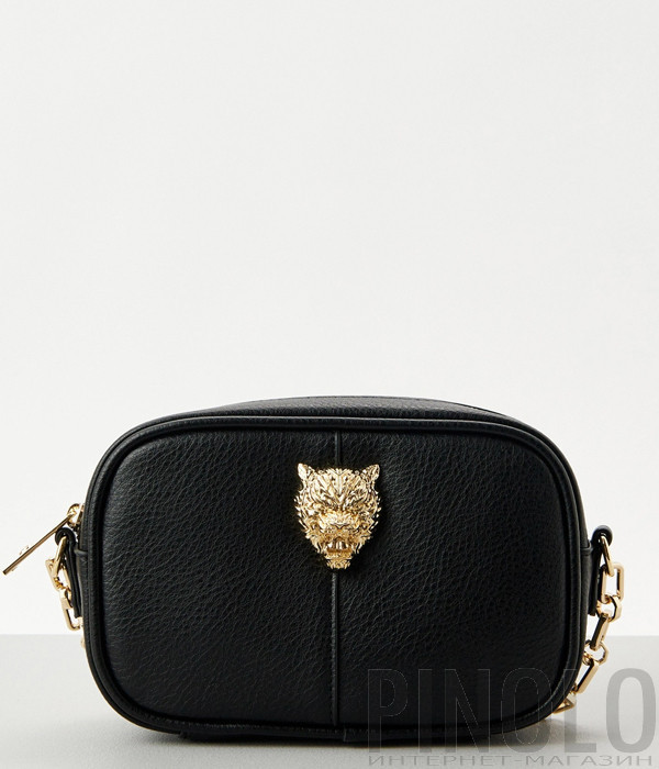 Сумка через плечо PLEIN SPORT 2110242 с декором черная