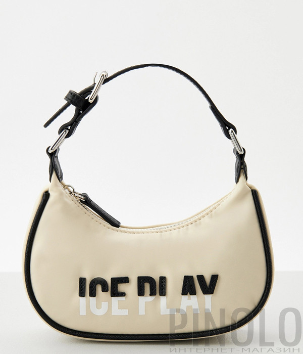 Нейлоновая сумка ICE PLAY 7205 6930 с логотипом молочная