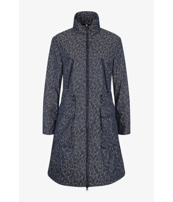 Парка из легкого жаккарда SPORTALM 100142 с леопардовым принтом