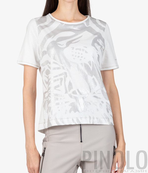 Футболка SPORTALM 250164 белая с принтом