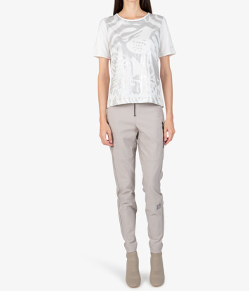 Футболка SPORTALM 250164 белая с принтом