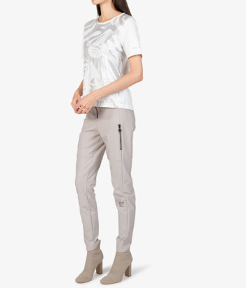 Футболка SPORTALM 250164 белая с принтом