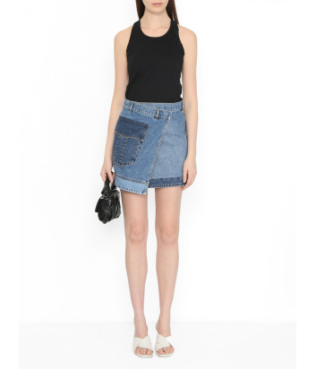 Топ с кружевной отделкой ERMANNO FIRENZE D46EL054EG6 черный