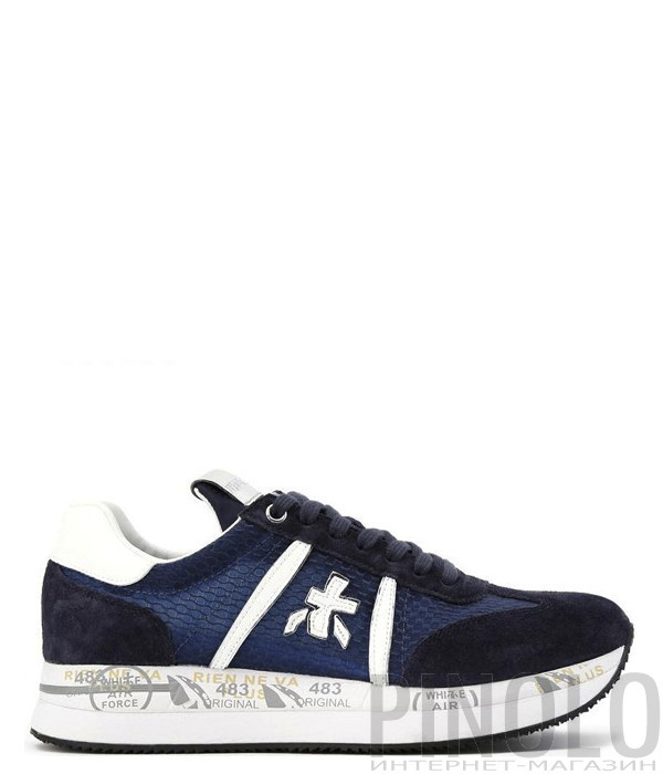 Женские кроссовки PREMIATA Conny 7368 синие