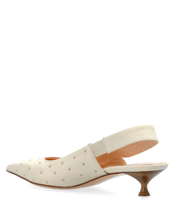 Туфли-лодочки ATTILIO GIUSTI LEOMBRUNI (AGL) 167022 молочные с декором