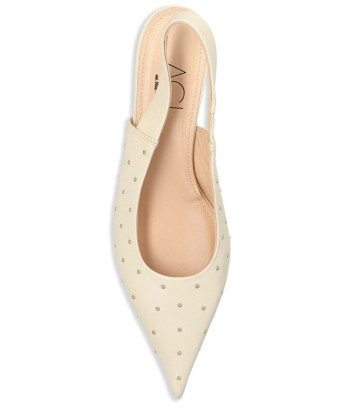 Туфли-лодочки ATTILIO GIUSTI LEOMBRUNI (AGL) 167022 молочные с декором