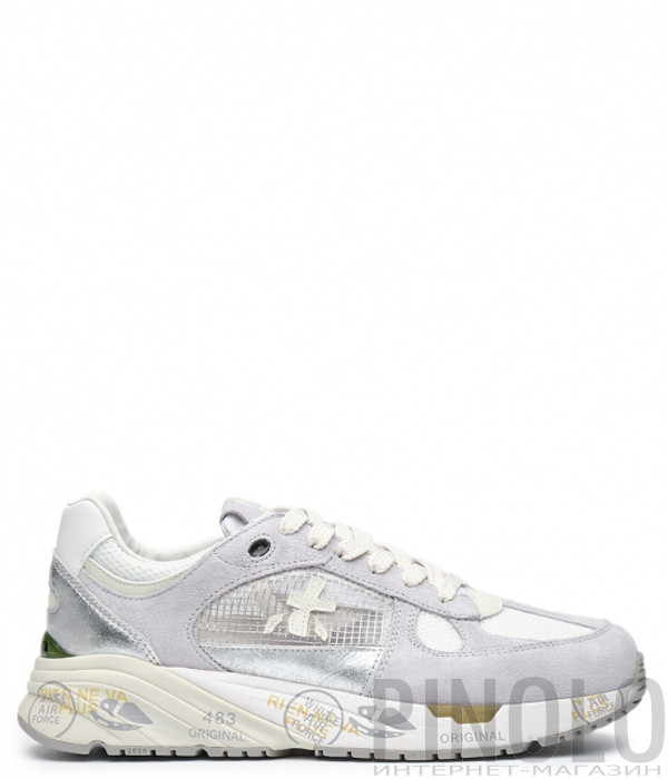 Женские кроссовки PREMIATA Mase 7400 на платформе серые Женские кроссовки PREMIATA Mase 7400 на платформе серые