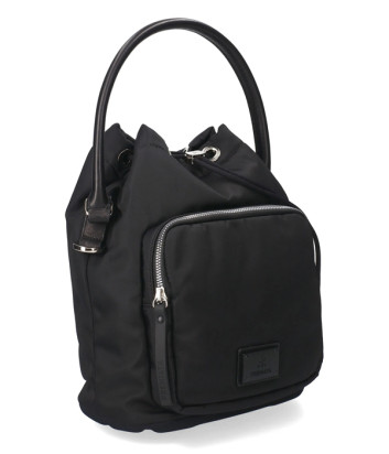 Женская сумка-рюкзак PREMIATA MIA 2135 с внешним карманом черная Женская сумка-рюкзак PREMIATA MIA 2135 с внешним карманом черная