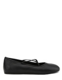 Кожаные балетки ATTILIO GIUSTI LEOMBRUNI (AGL) 562002 черные