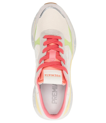 Женские кроссовки PREMIATA Lauryn 7481 на платформе мультиколор Женские кроссовки PREMIATA Lauryn 7481 на платформе мультиколор
