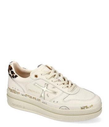 Кроссовки на платформе PREMIATA MICOL 7441 кремовые