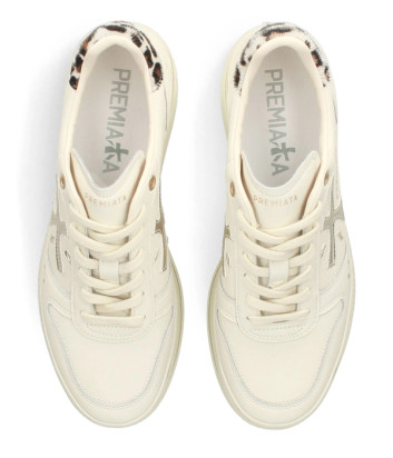 Кроссовки на платформе PREMIATA MICOL 7441 кремовые