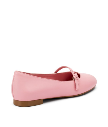 Кожаные балетки FRAU 70P5 в стиле Мэри Джейн с ремешком розовые Кожаные балетки FRAU 70P5 в стиле Мэри Джейн с ремешком розовые