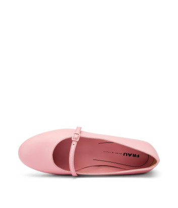 Кожаные балетки FRAU 70P5 в стиле Мэри Джейн с ремешком розовые Кожаные балетки FRAU 70P5 в стиле Мэри Джейн с ремешком розовые