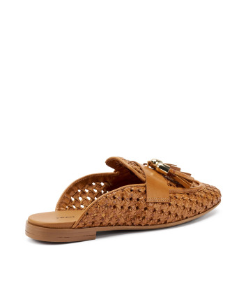 Плетеные сабо FRAU 95T7 из очень мягкой кожи коричневые Плетеные сабо FRAU 95T7 из очень мягкой кожи коричневые